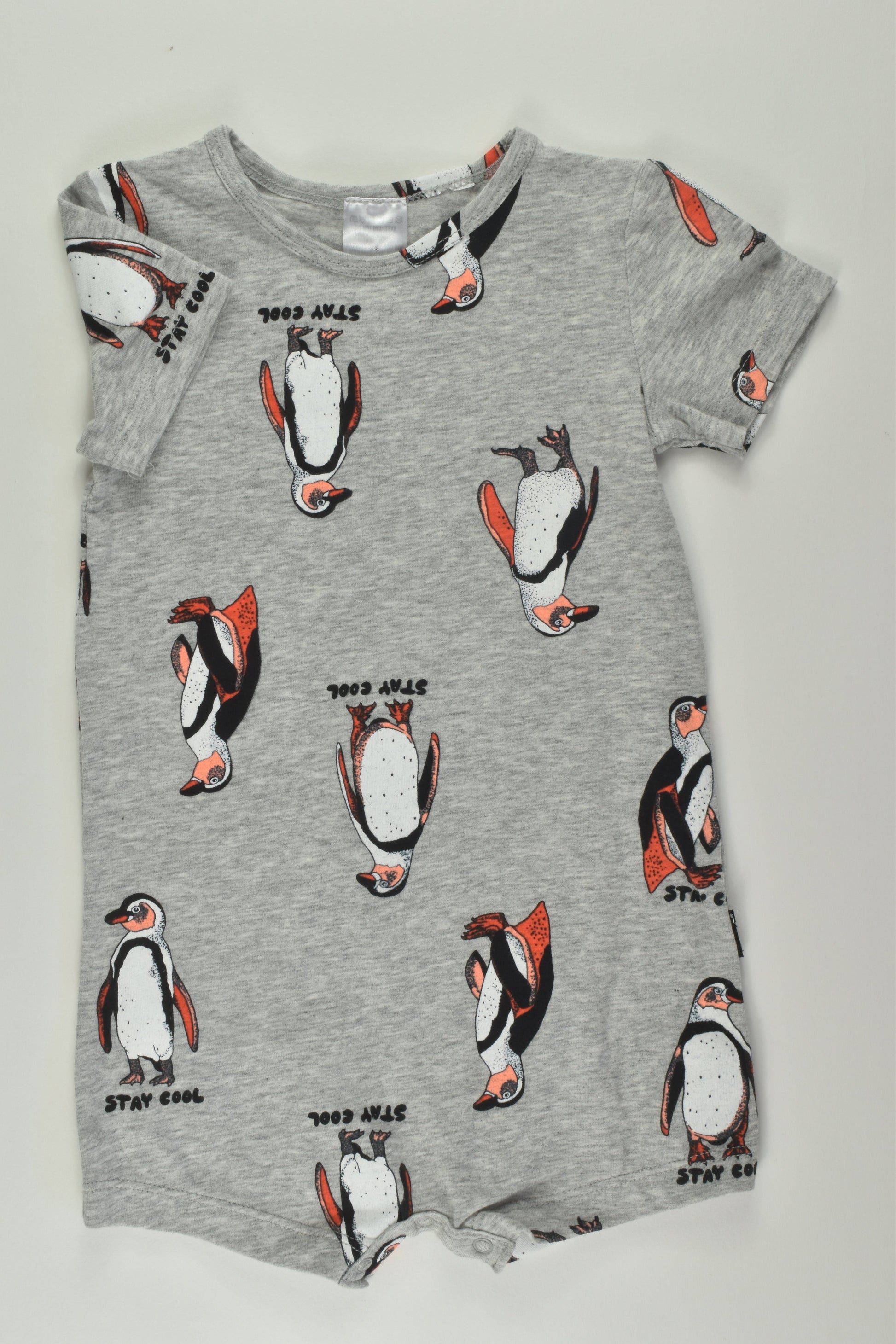 Bonds Size 000 Penguin Short Romper