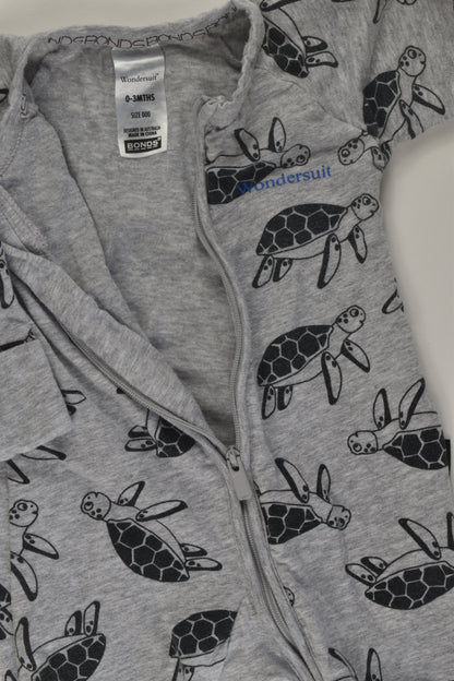 Bonds Size 000 Sea Turtles Wondersuit