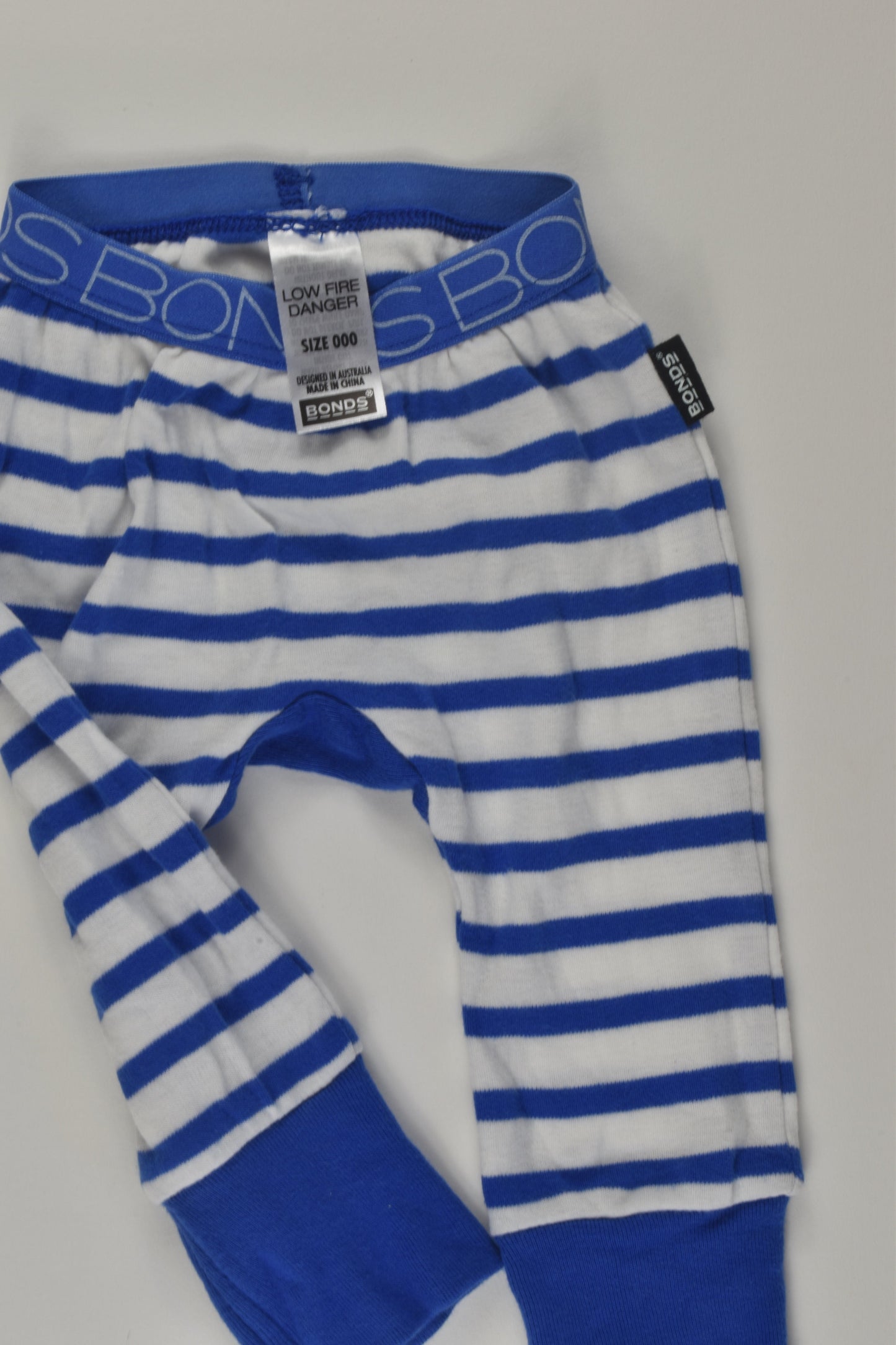 Bonds Size 000 Striped Pants