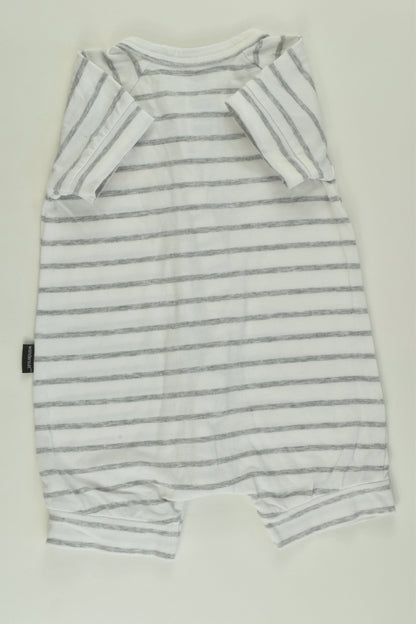 Bonds Size 000 Striped Short Wondersuit