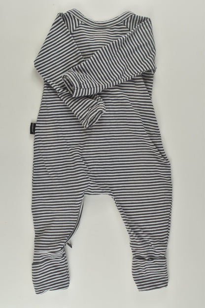 Bonds Size 000 Striped Wondersuit