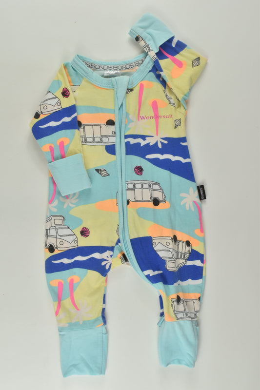 Bonds Size 0000 Campervan Wondersuit