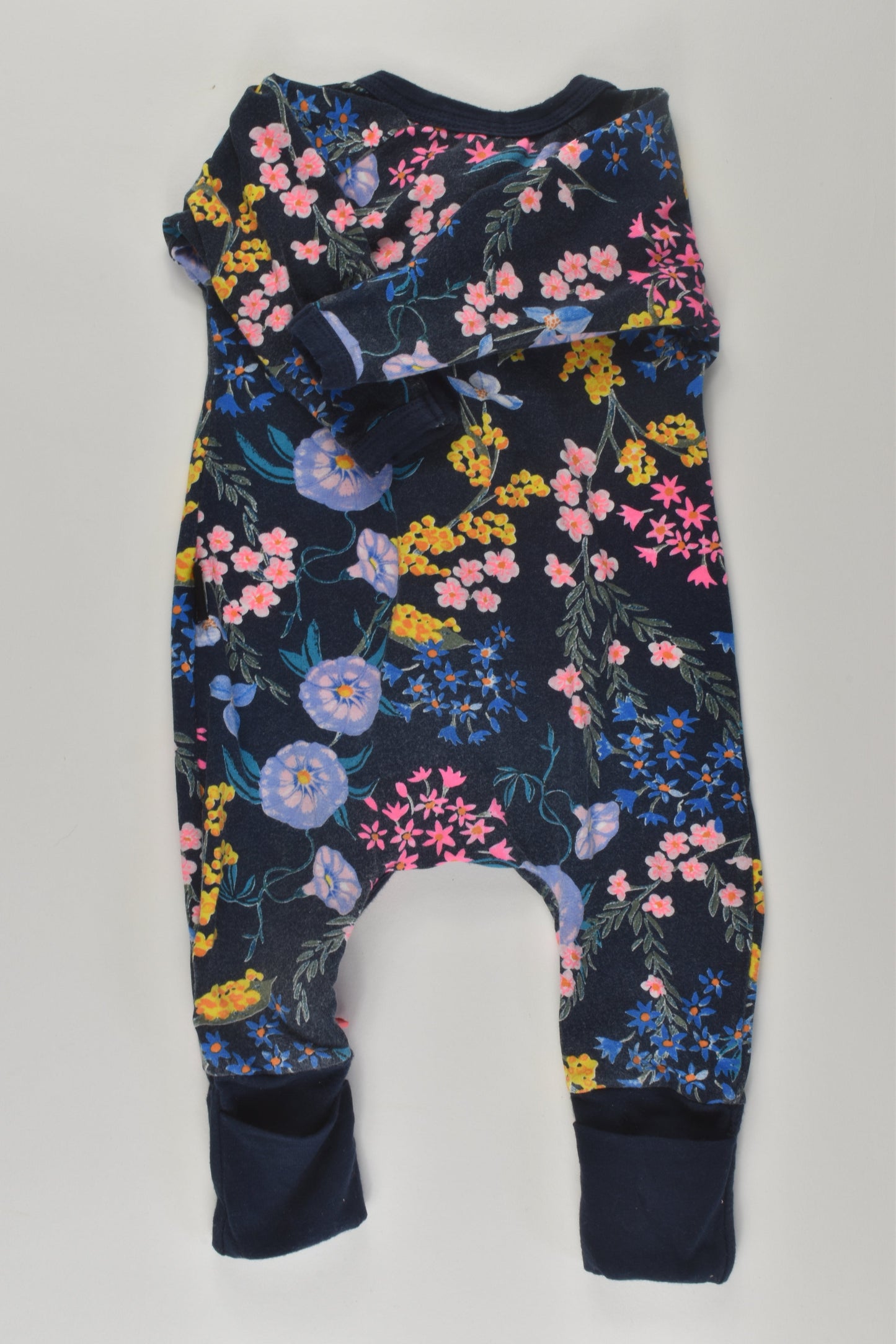 Bonds Size 0000 Floral Wondersuit