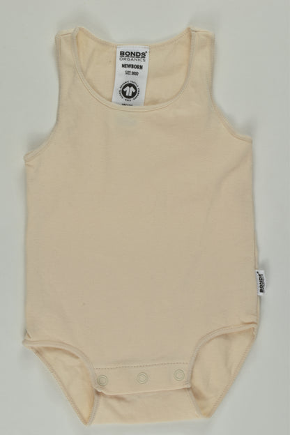 Bonds Size 0000 Organic Bodysuit