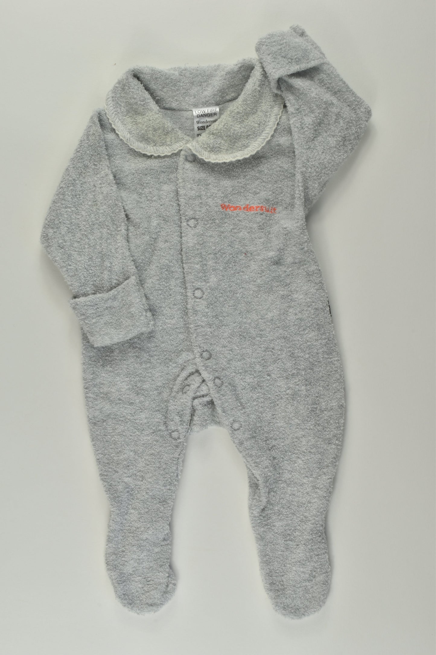 Bonds Size 0000 Terry Wondersuit