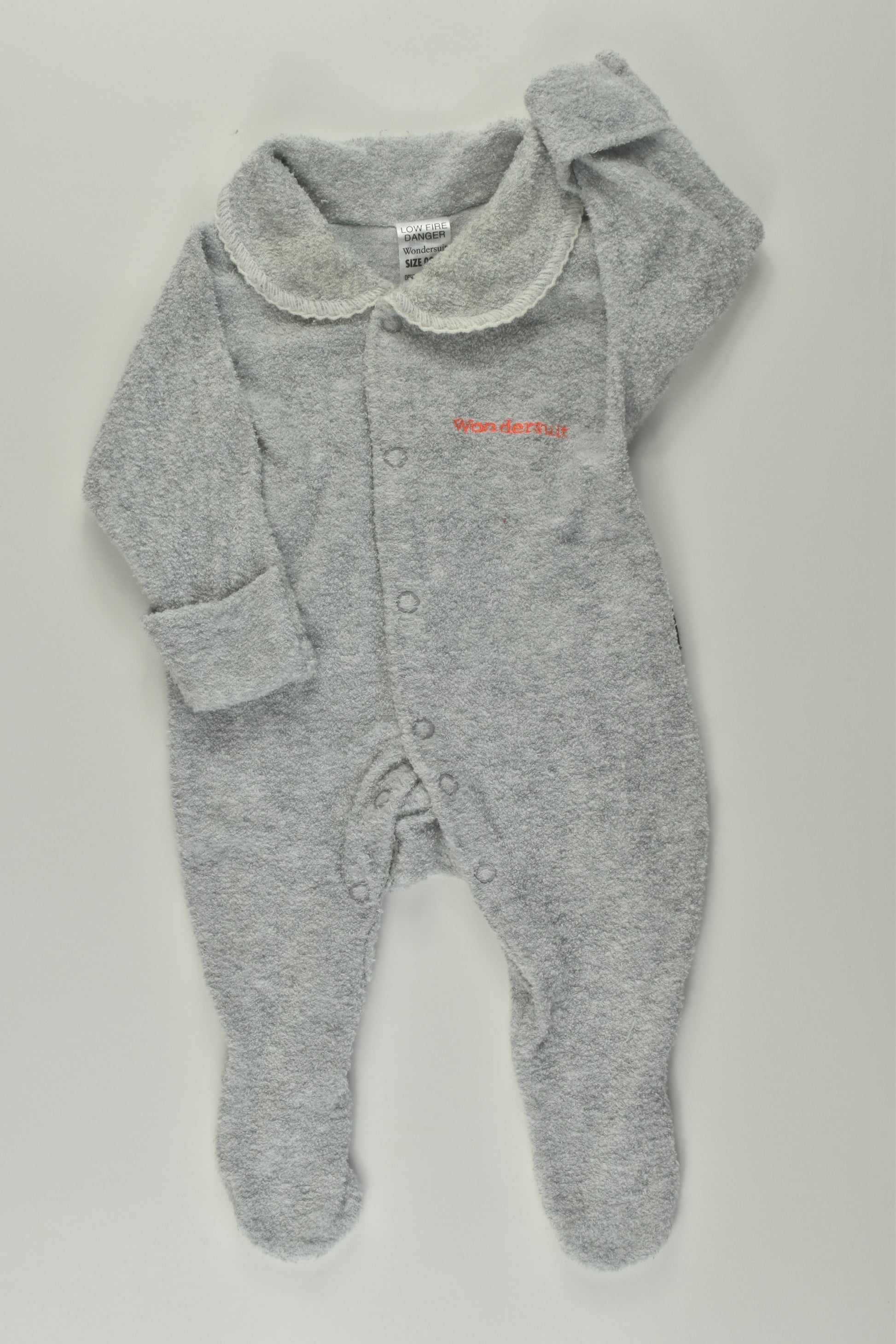 Bonds Size 0000 Terry Wondersuit