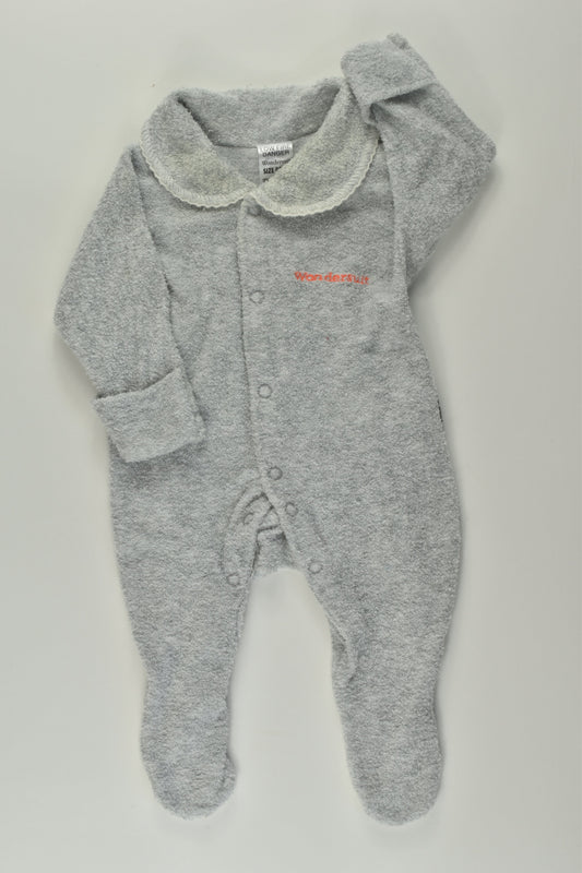 Bonds Size 0000 Terry Wondersuit