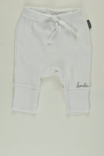 Bonds Size 0000 White Pants