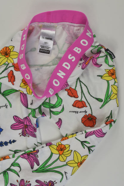 Bonds Size 1 Floral Leggings