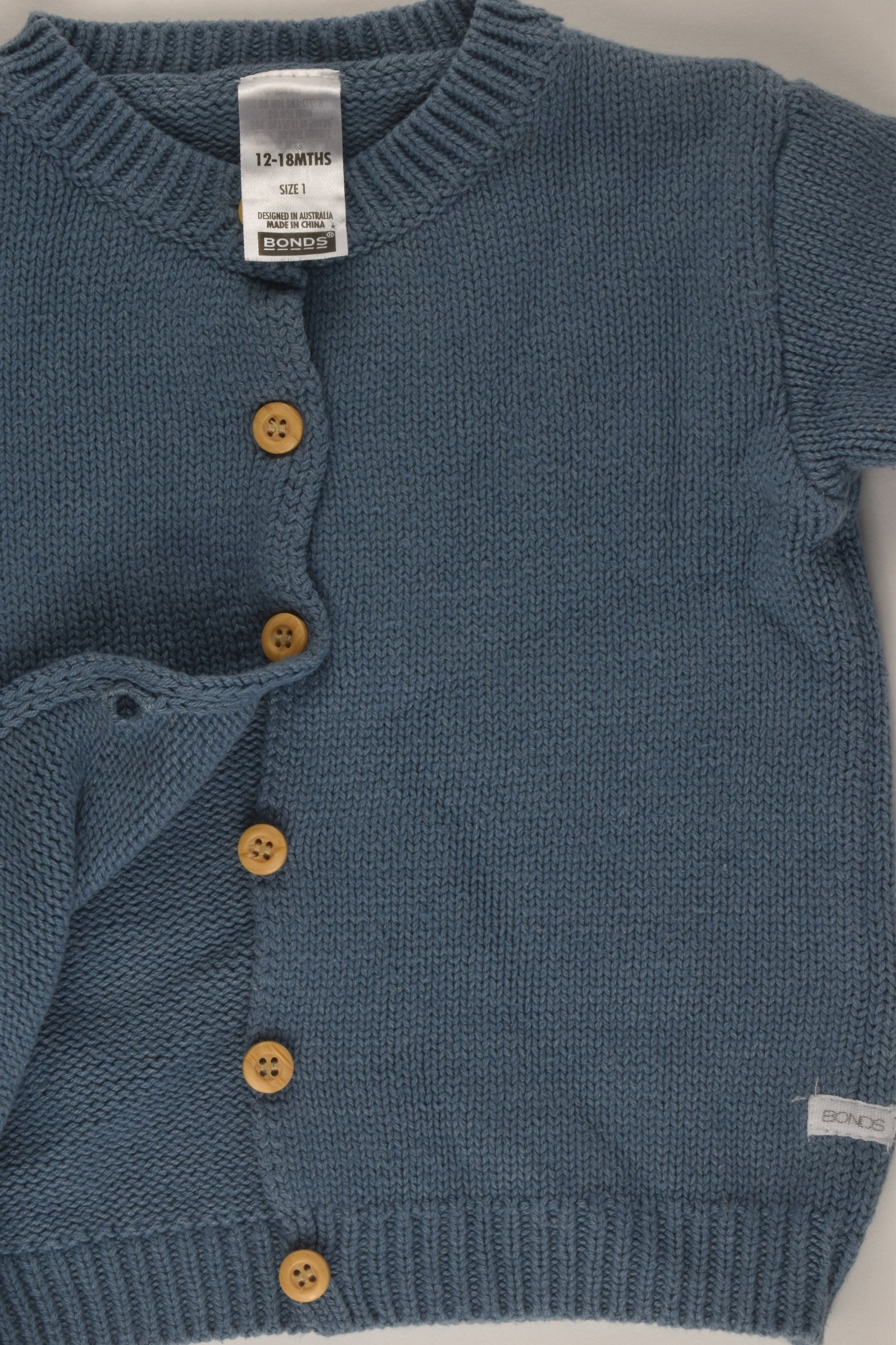 Bonds Size 1 Knit Cardigan