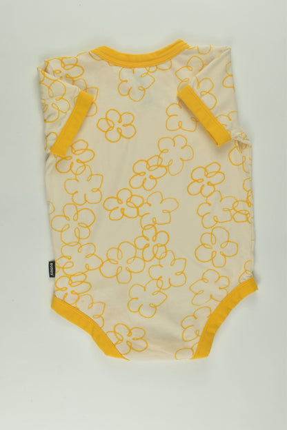 Bonds Size 1 Rtro Print Lightweight Bodysuit