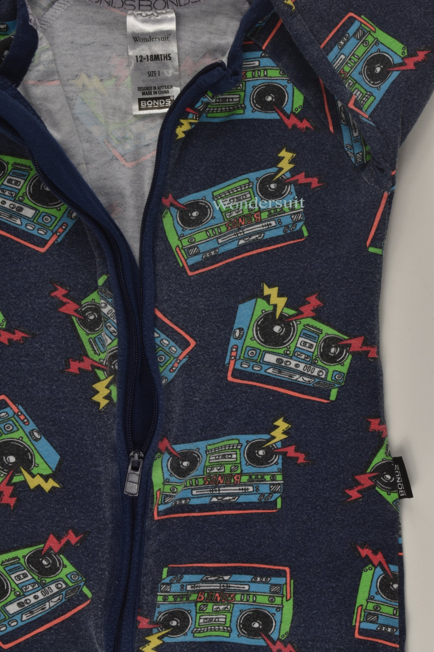 Bonds Size 1 Stereo Wondersuit