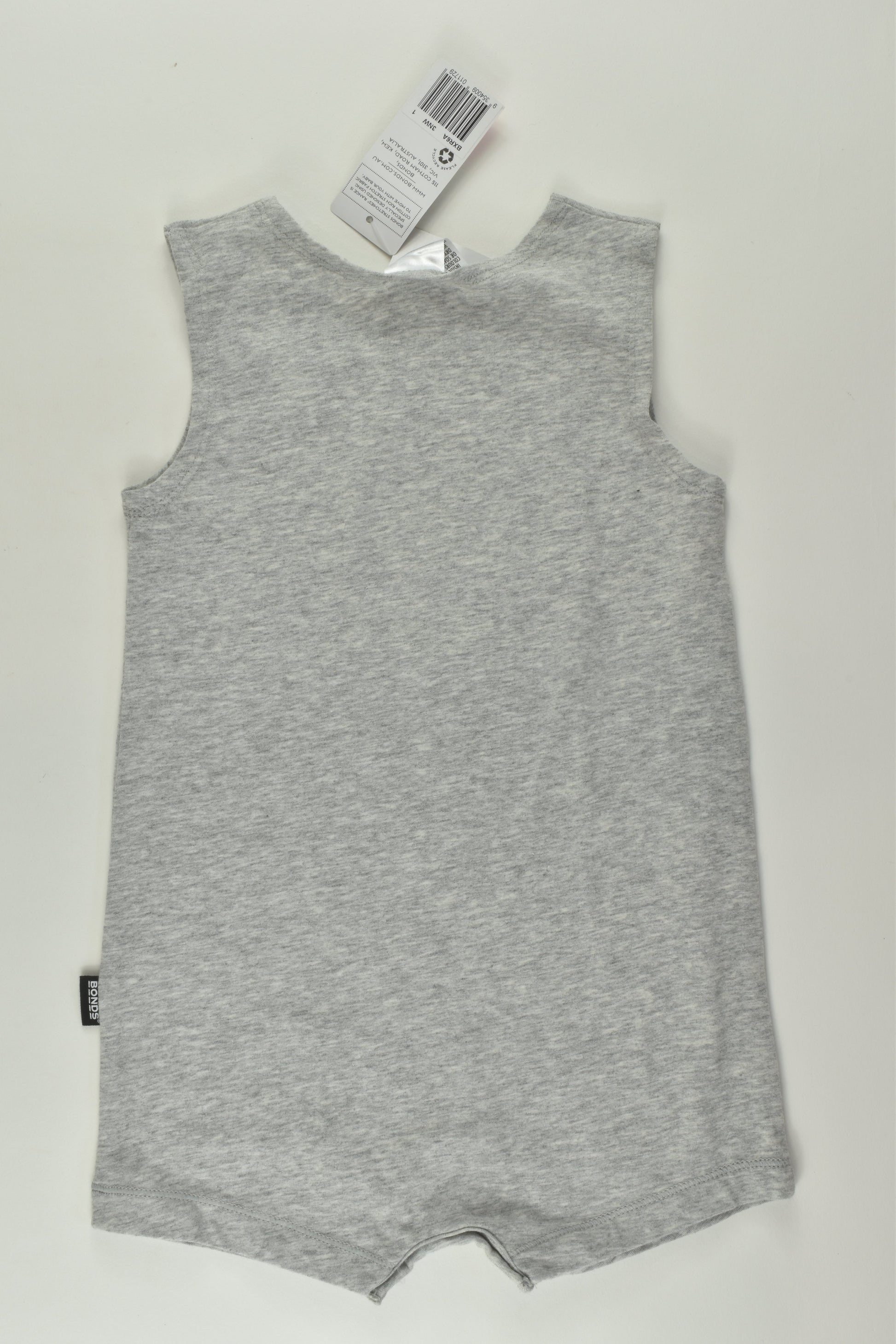 Bonds Size 1 'Superhero' Short Romper