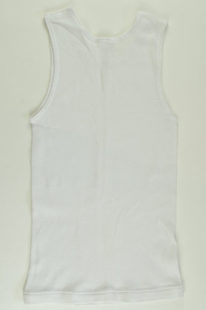 Bonds Size 10 White Singlet