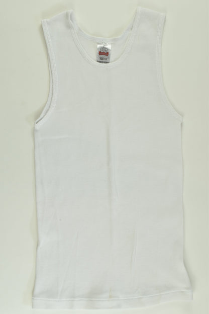 Bonds Size 10 White Singlet