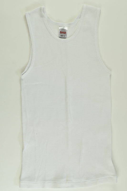 Bonds Size 10 White Singlet