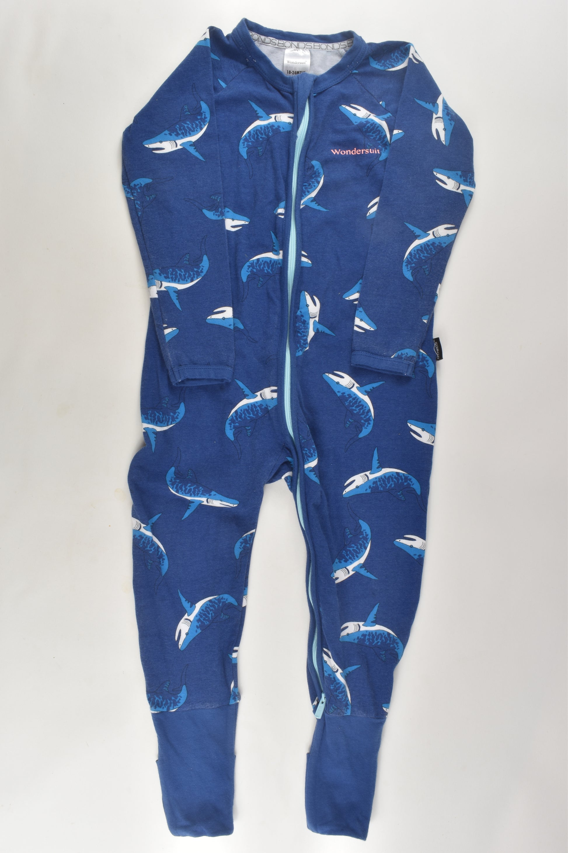 Bonds Size 2 Shark Wondersuit