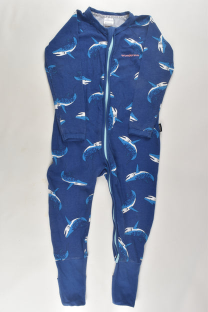 Bonds Size 2 Shark Wondersuit