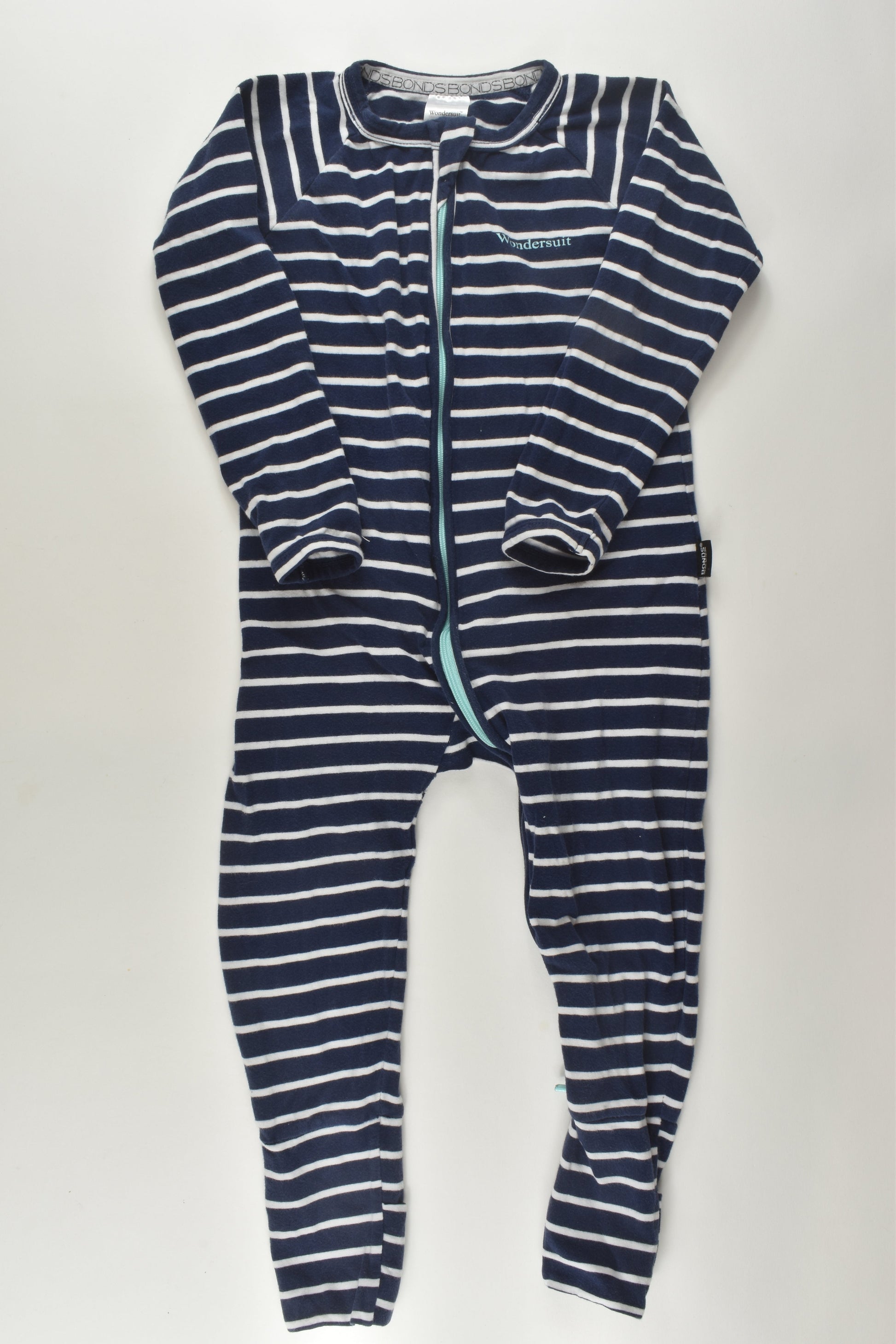 Bonds Size 2 Striped Wondersuit