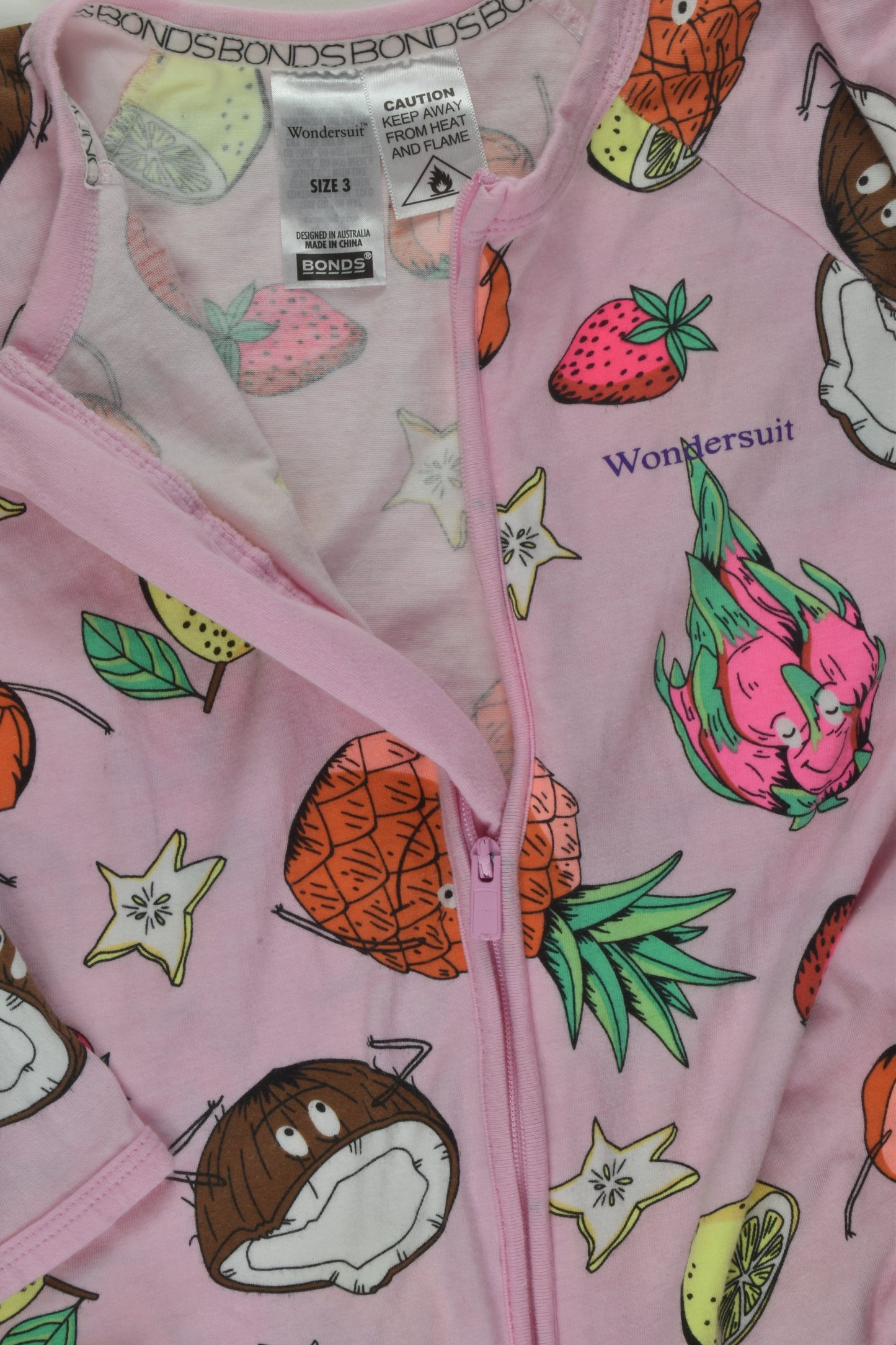Bonds Size 3 Fruit Wondersuit