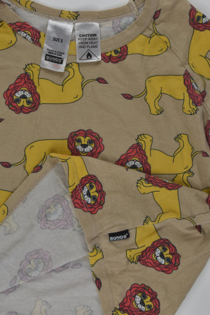 Bonds Size 3 Lion Top