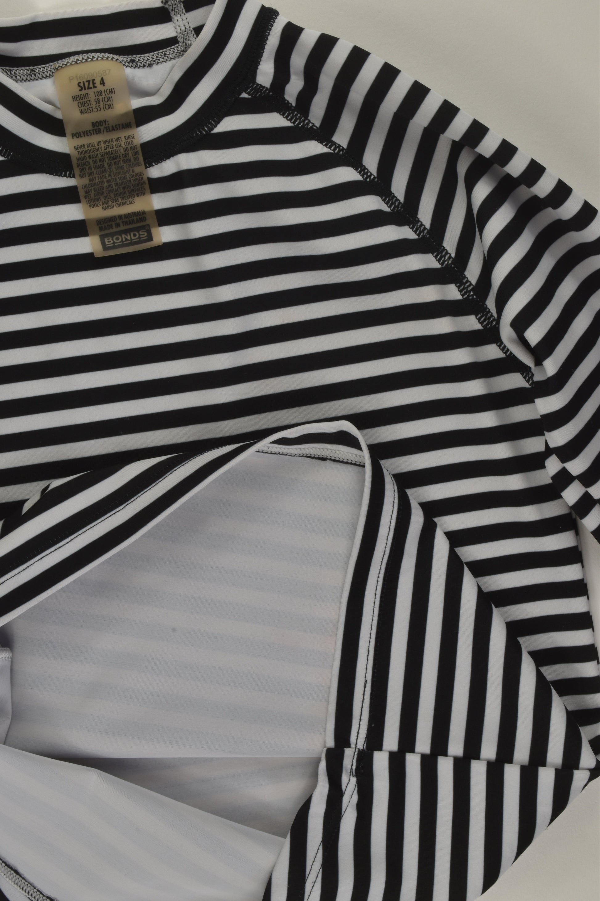 Bonds Size 4 Rashie Top