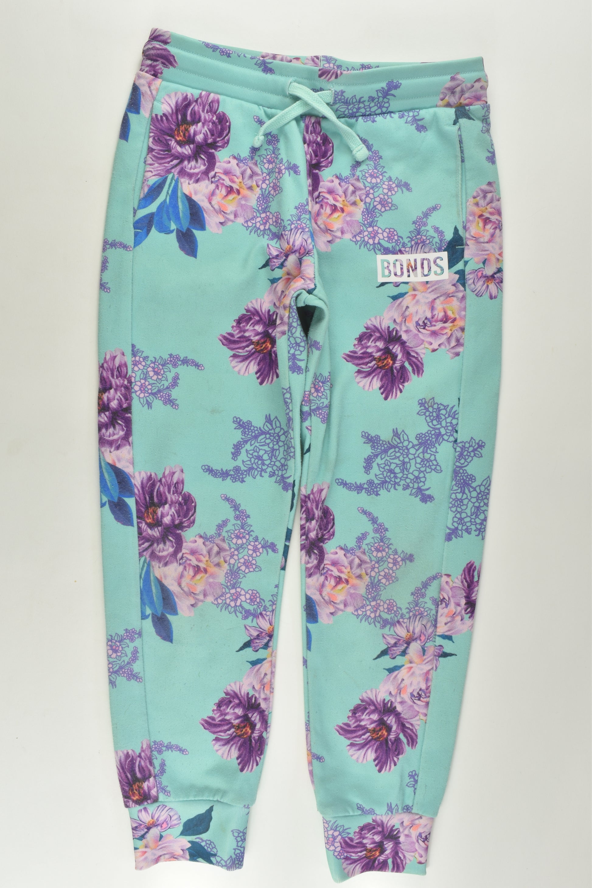 Bonds Size 7 Floral Track Pants