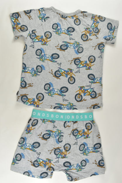 Bonds Size 7 Motorbike Short Pyjamas