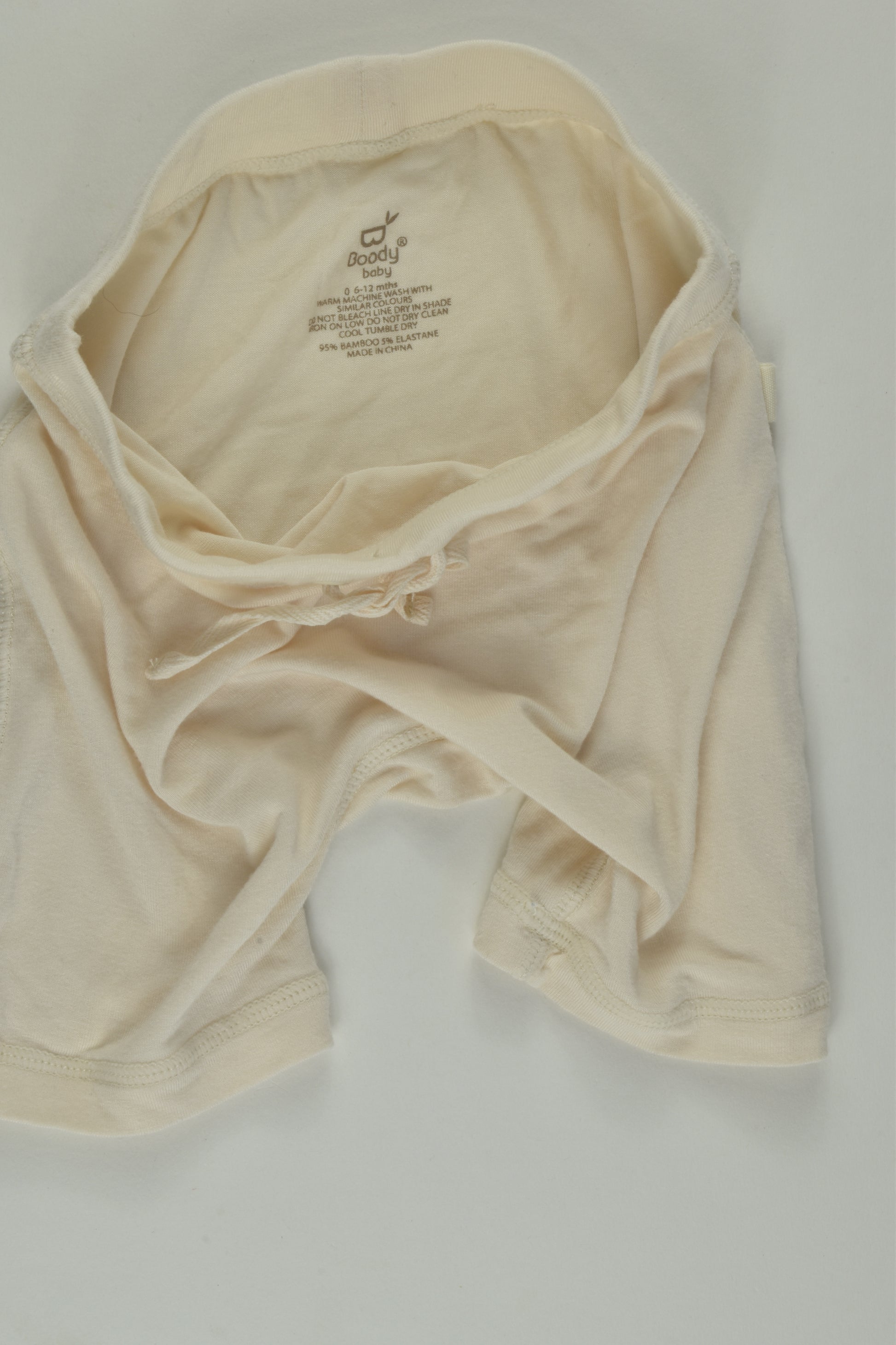 Boody Baby Size 0 Bamboo Shorts