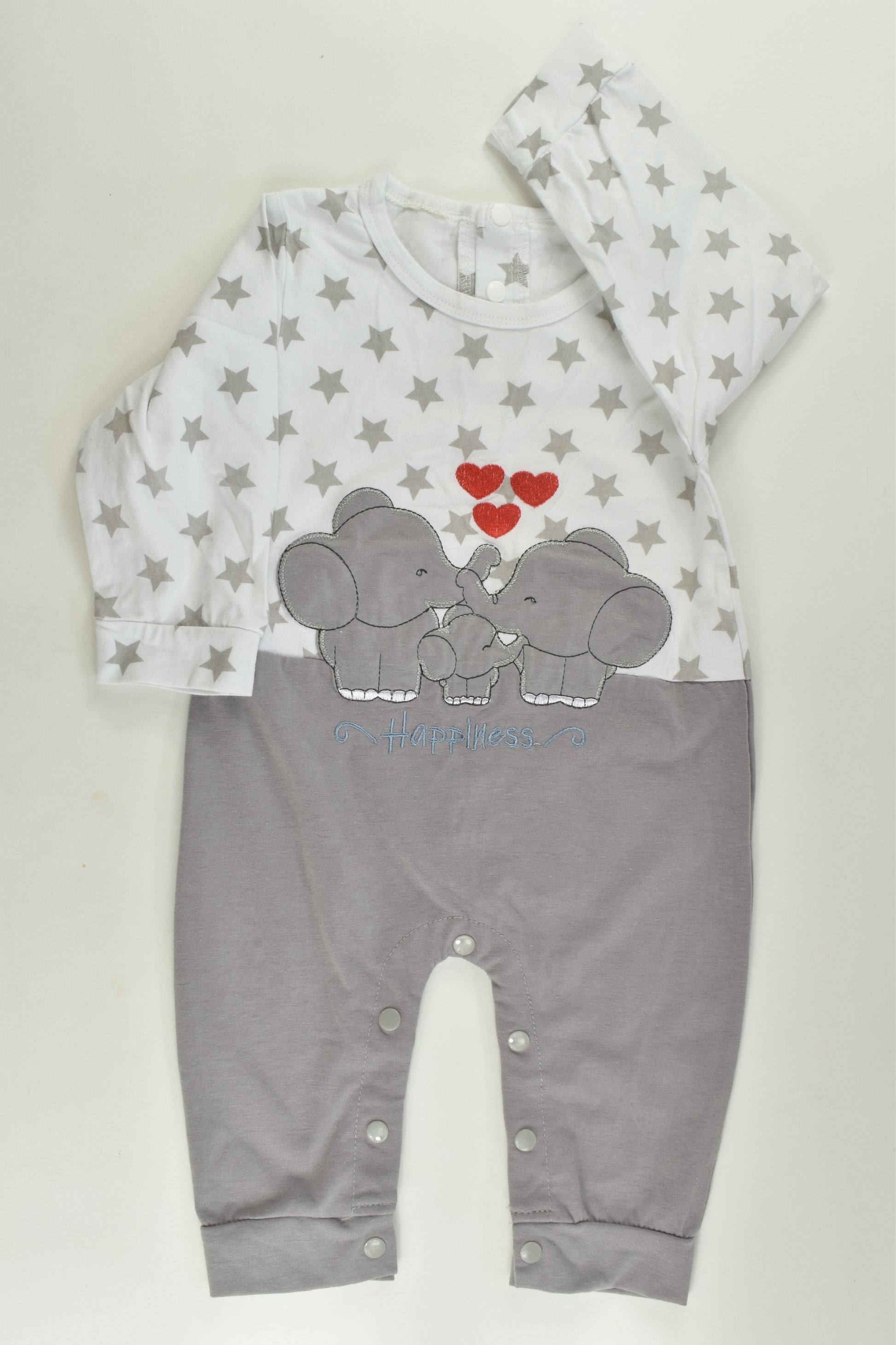 Brand Unknown Size 0 Elephant Romper