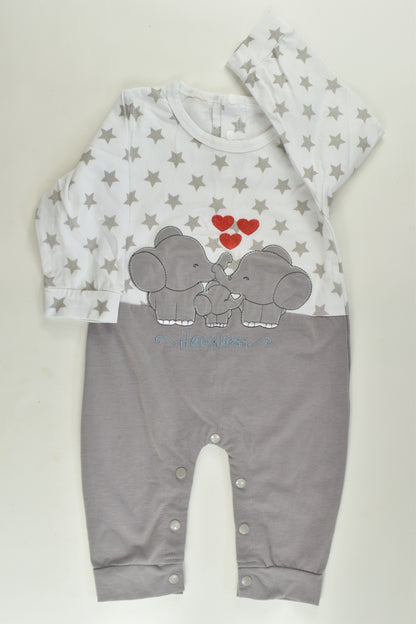Brand Unknown Size 0 Elephant Romper