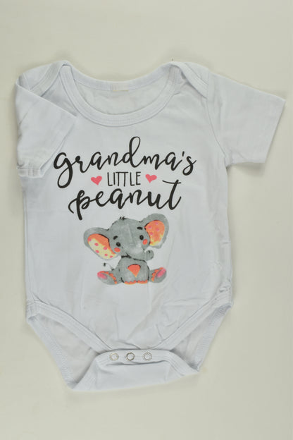 Brand Unknown Size 00 Elephant Bodysuit