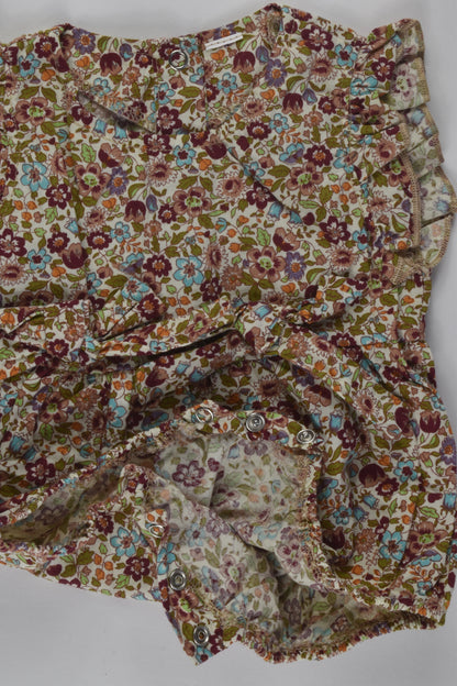 Brand Unknown Size 1 Floral Romper