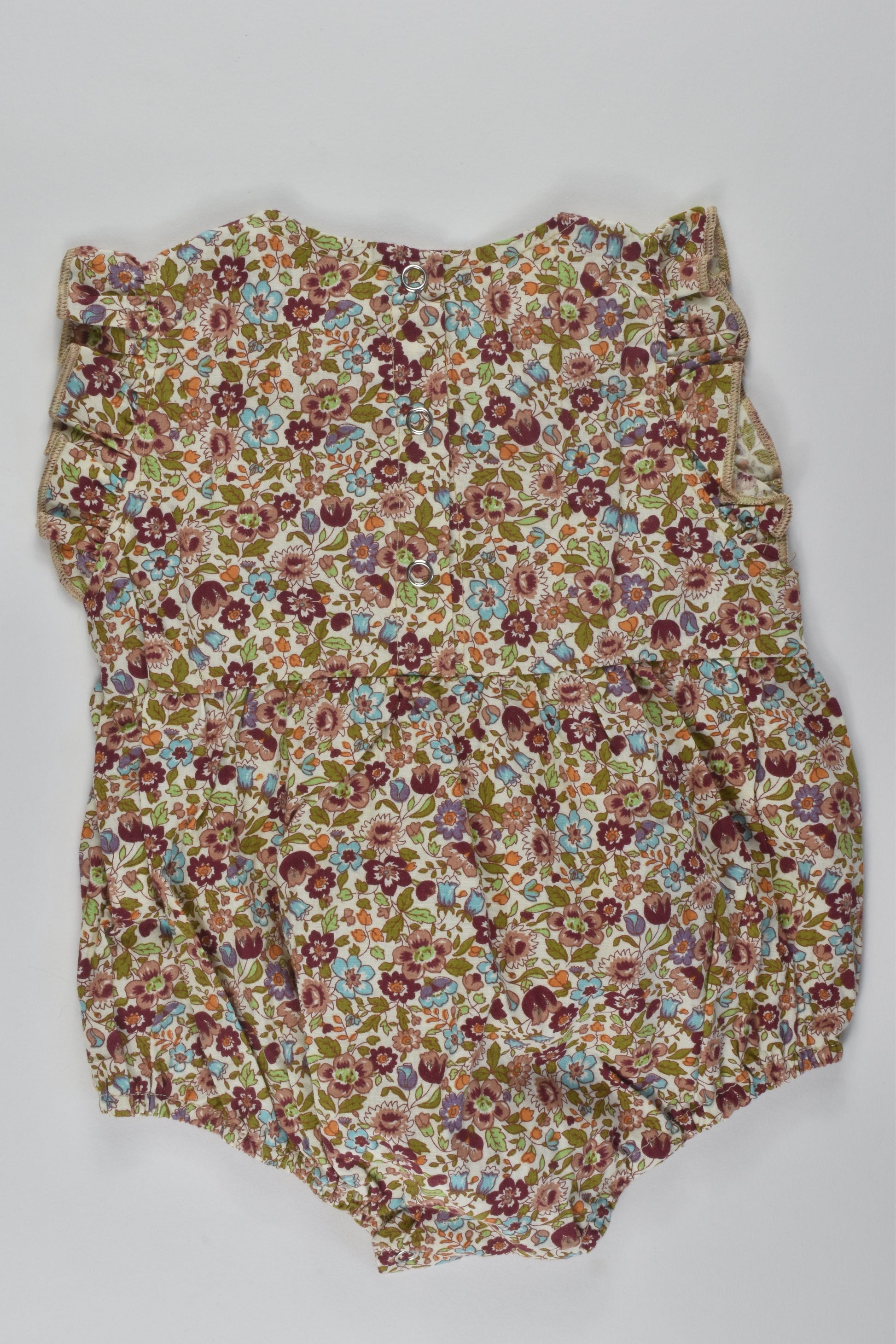 Brand Unknown Size 1 Floral Romper