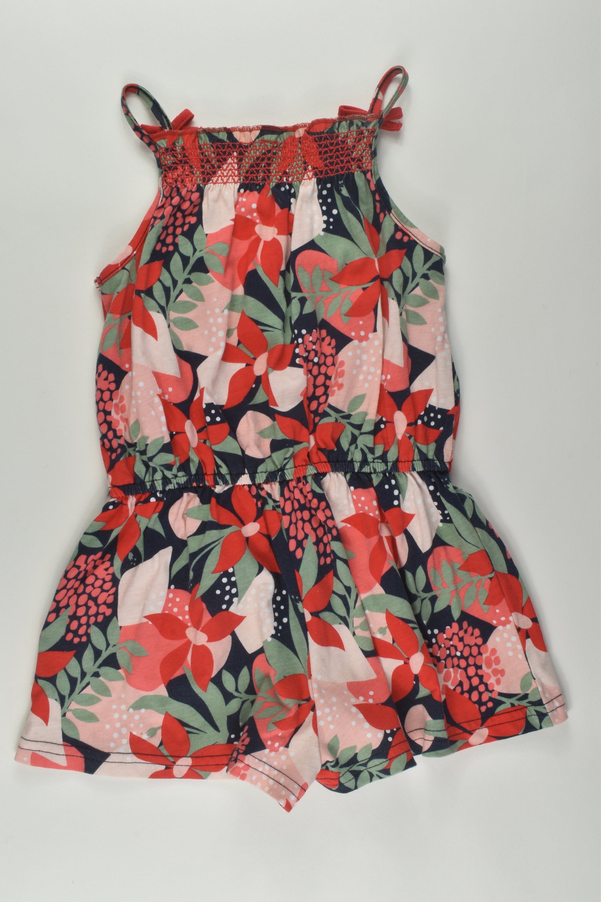 Brand Unknown Size 3 Floral Playsuit