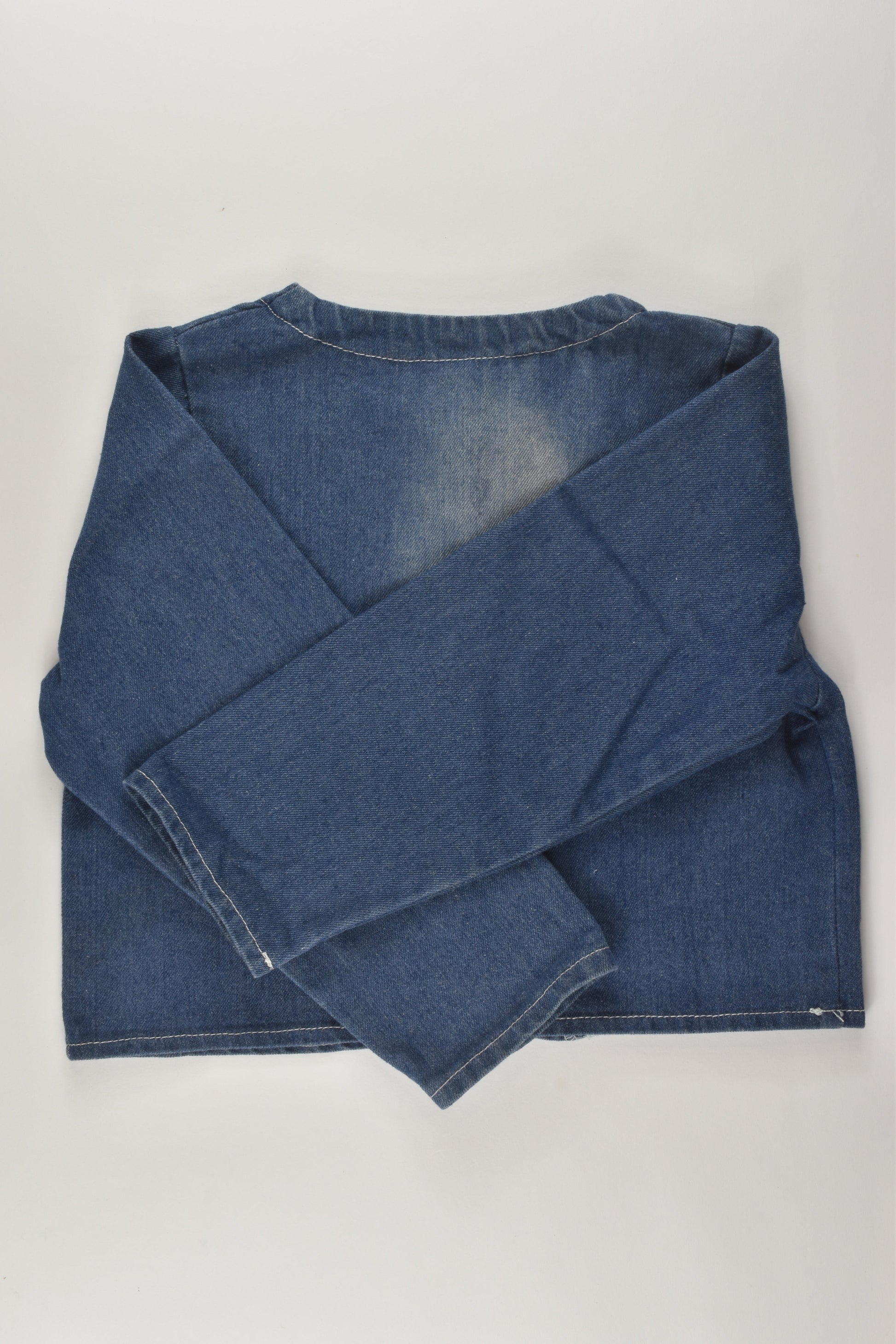 Brand Unknown Size 6-7 Denim Cardigan