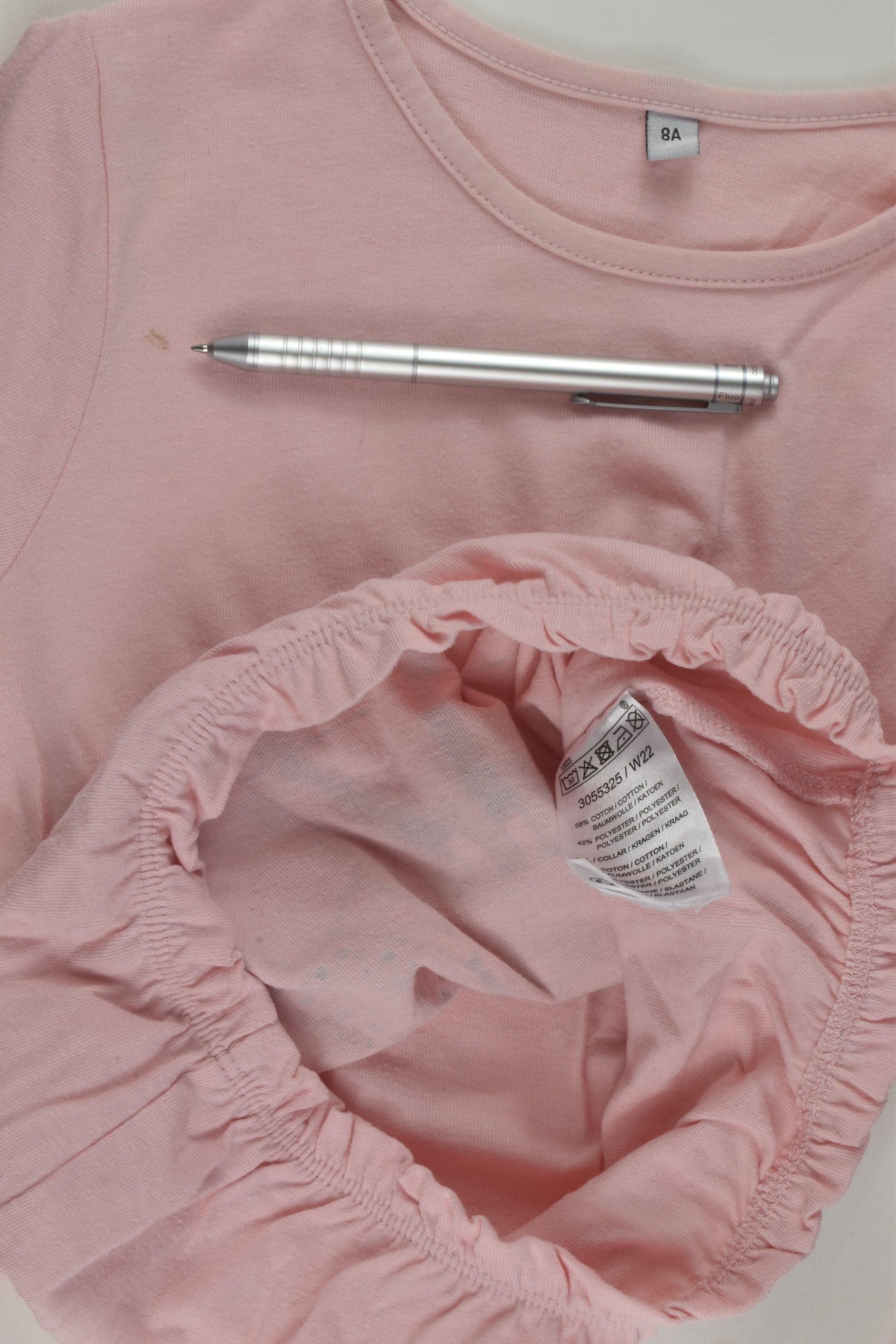 Brand Unknown Size 8 'Time to Travel' Top