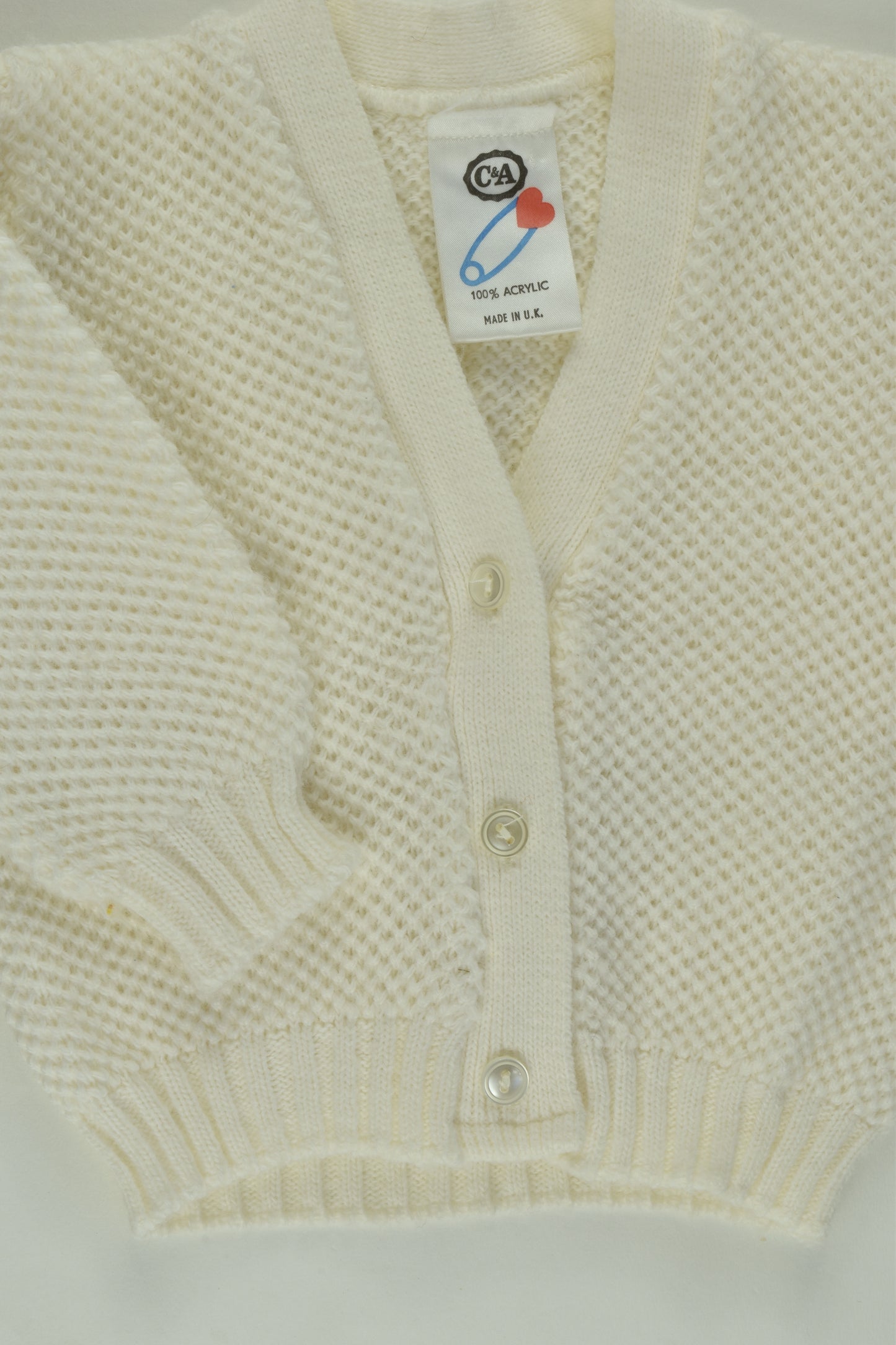 C&A Size 1 Vintage Knit Cardigan
