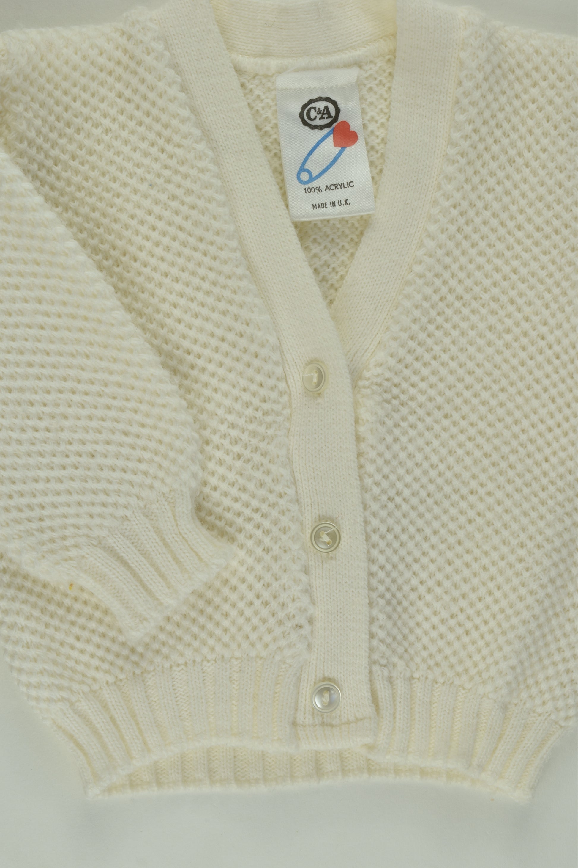 C&A Size 1 Vintage Knit Cardigan
