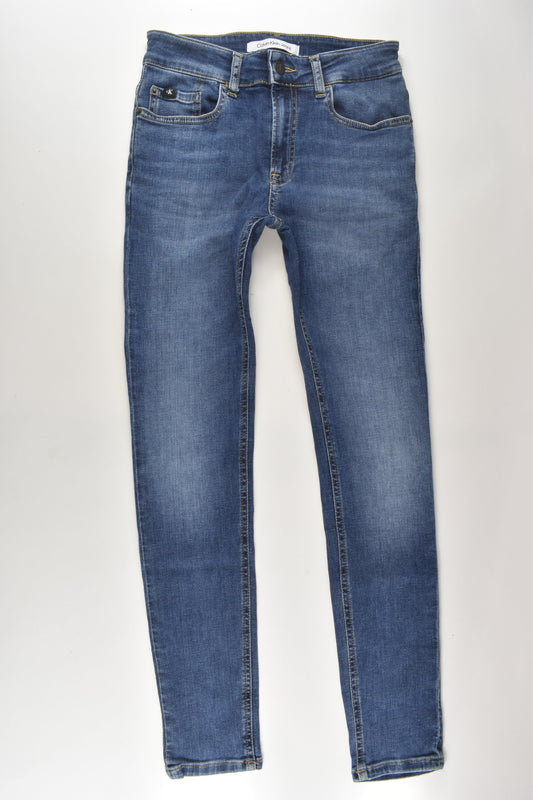 Calvin Klein Size 12 Stretchy Denim Pants