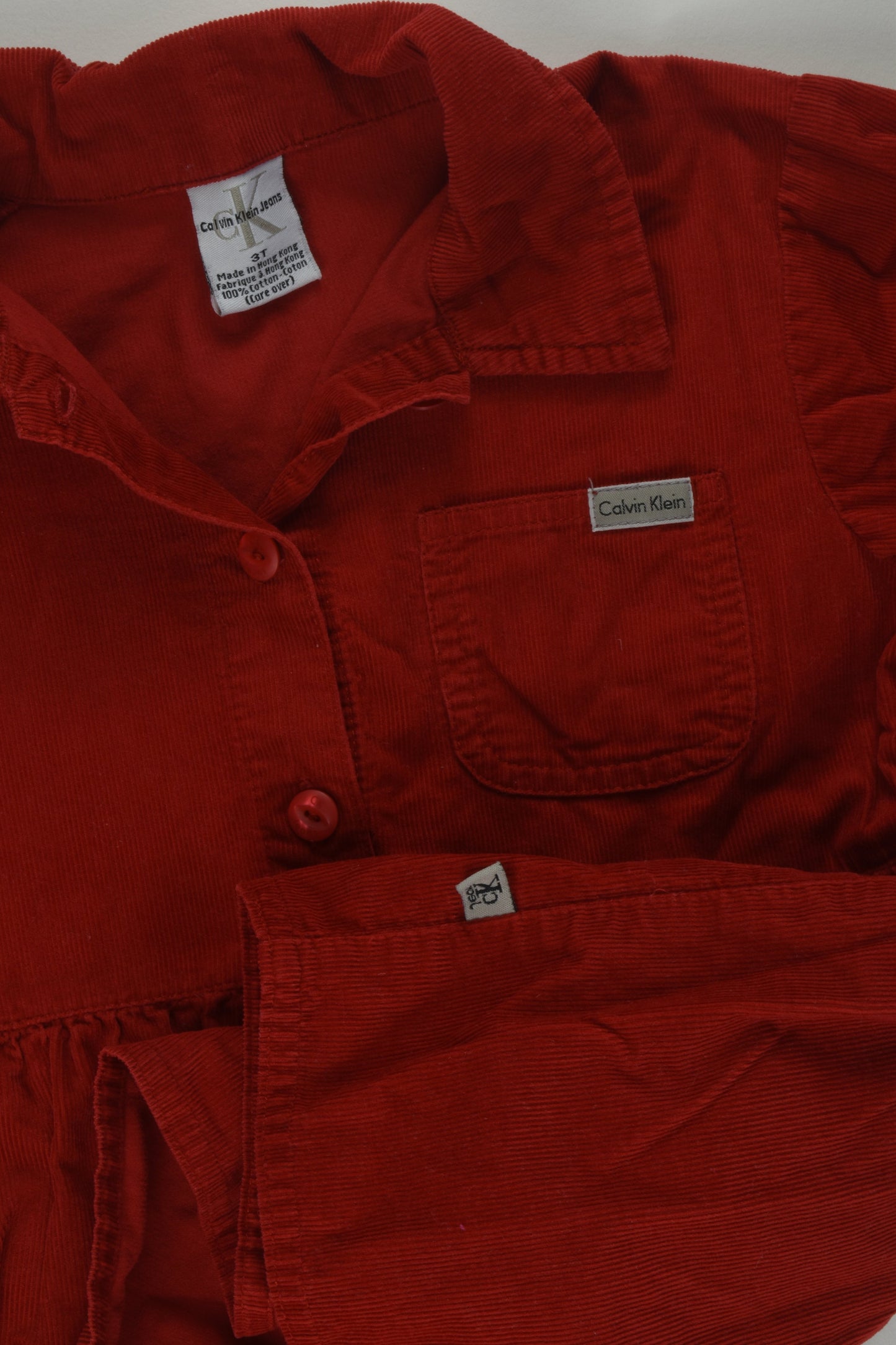 Calvin Klein Size 3 Cord Dress