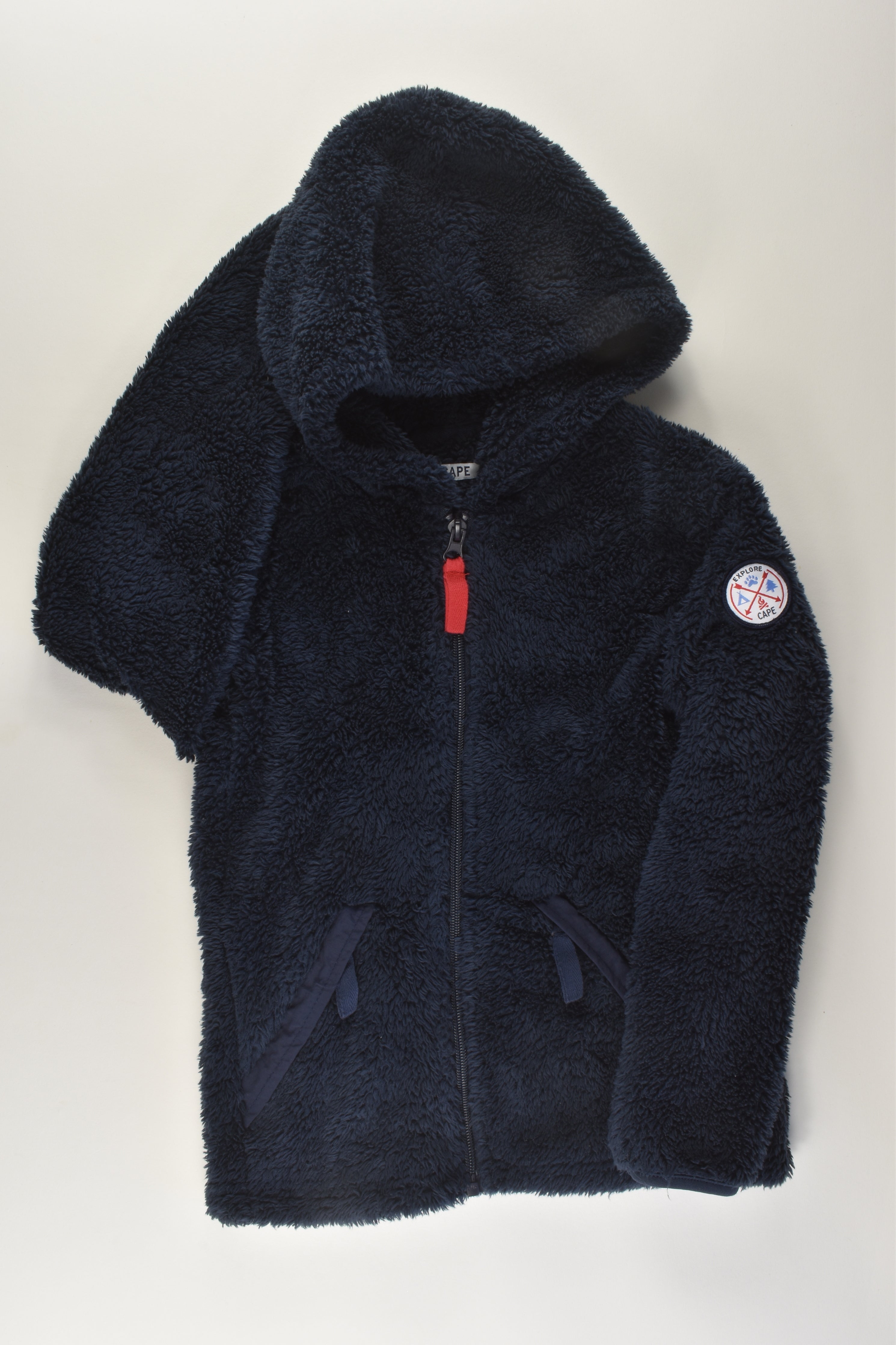 Fluffy hotsell zip jumper