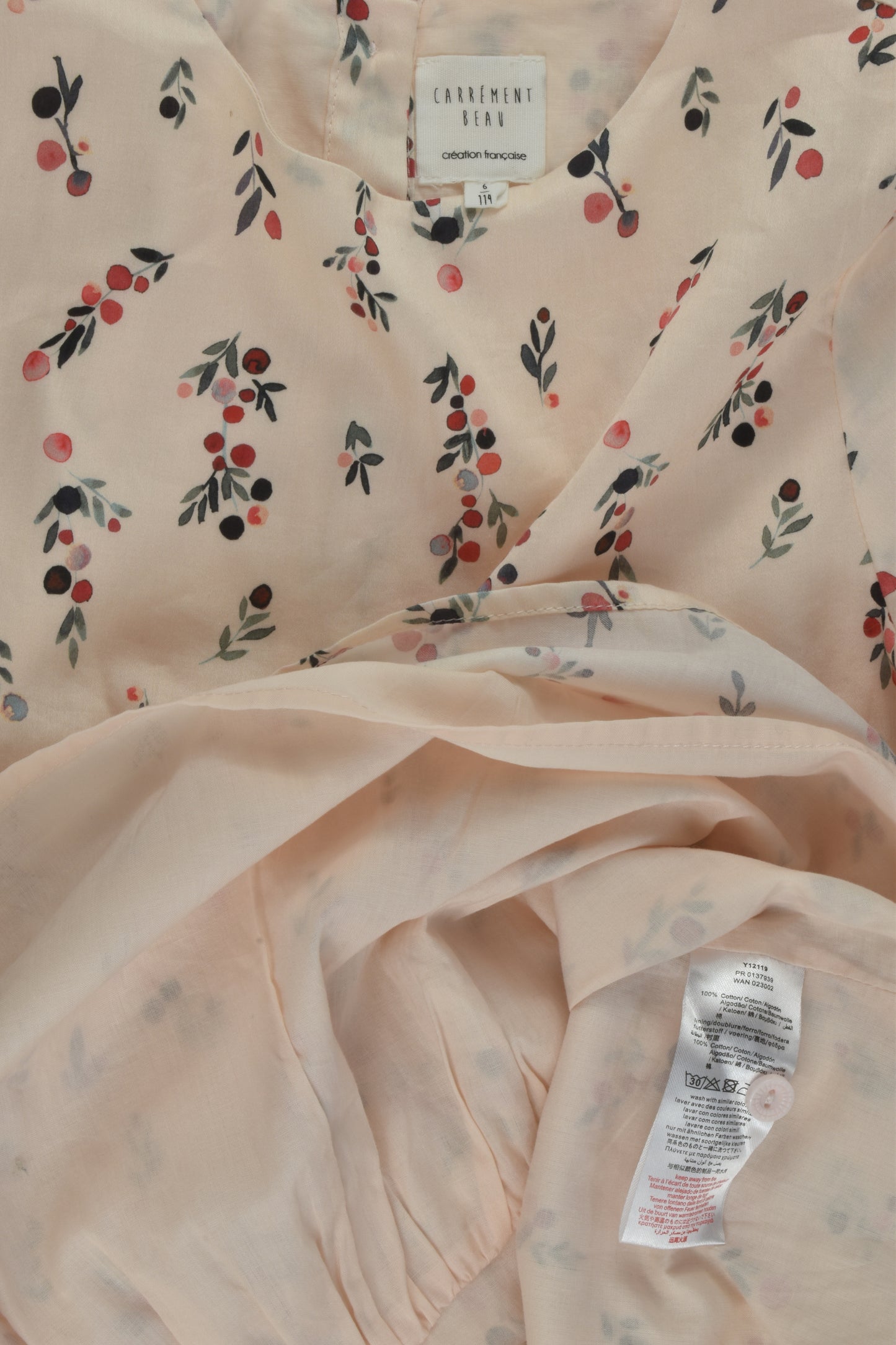 Carrément Beau Size 6 Lined Dress