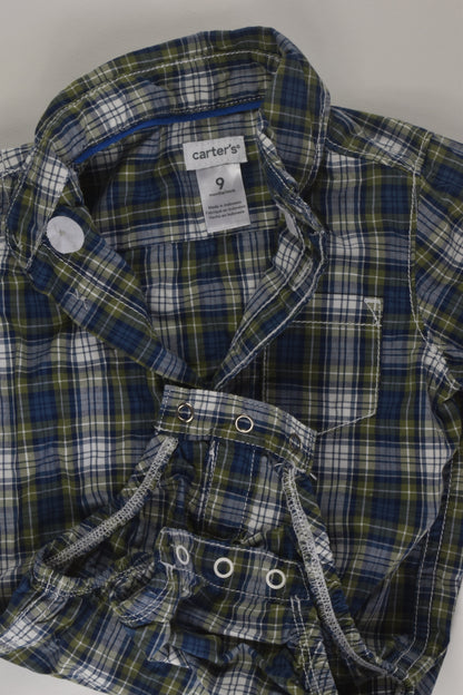 Carter's Size 0 Button Up Bodysuit