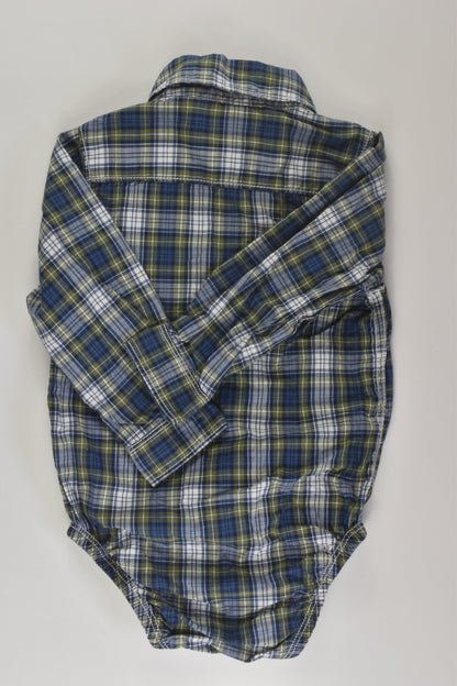 Carter's Size 0 Button Up Bodysuit