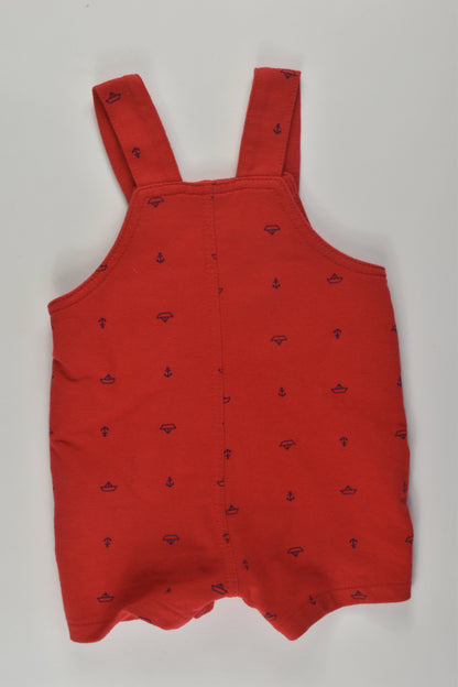 Carter's Size 00 'Captain Adorable' Short Overalls