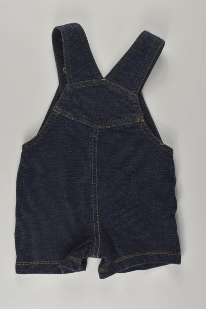 Carter's Size 00 Short Overalls