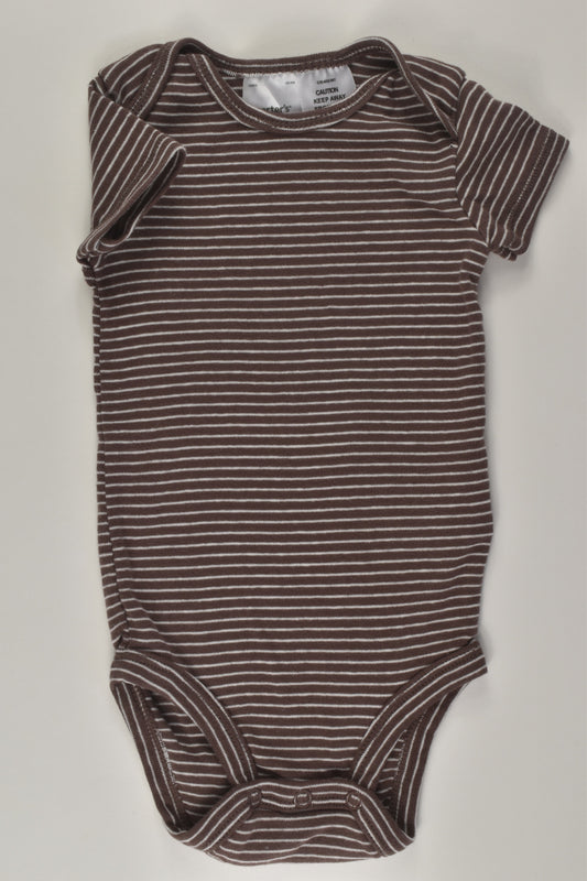 Carters Size 00 Striped Bodysuit