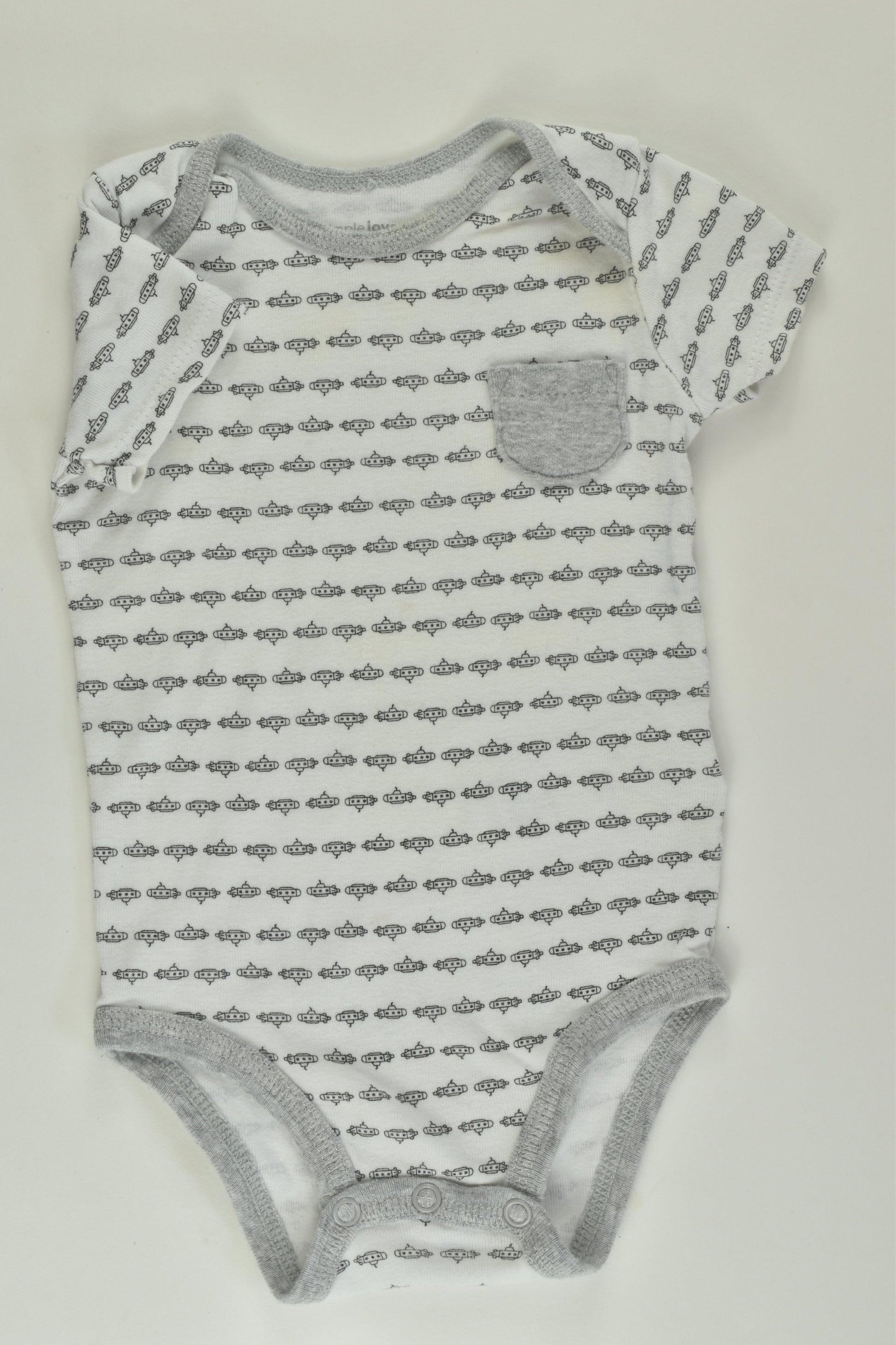 Carter's Size 00 Submarine Bodysuit