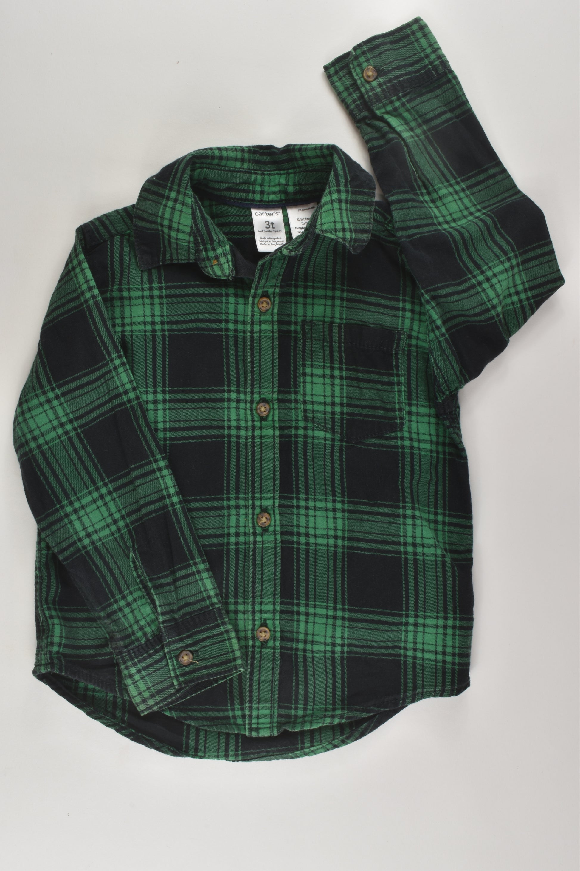 Carter's Size 3 Casual Button-up Shirt